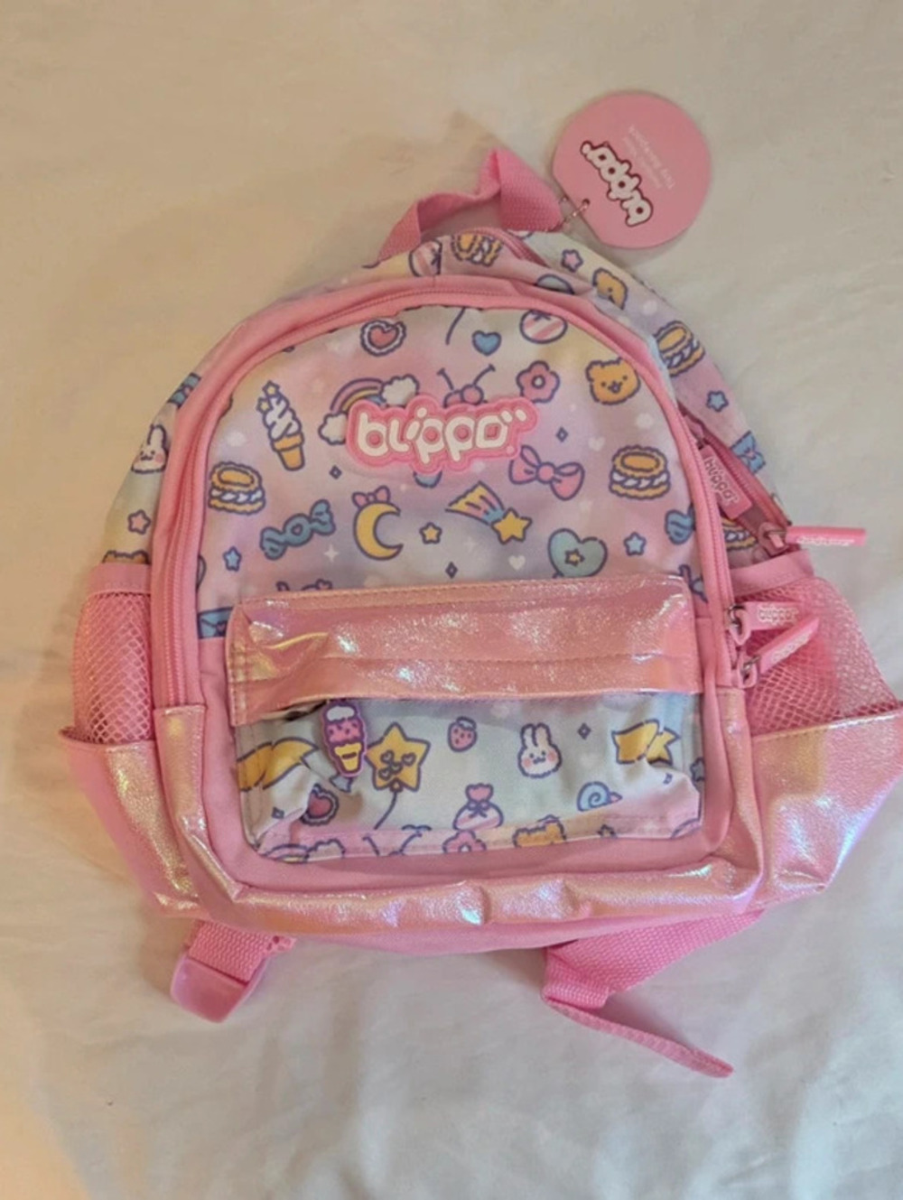 Blippo Pink Kawaii Harajuku Vibes Mini Backpack
